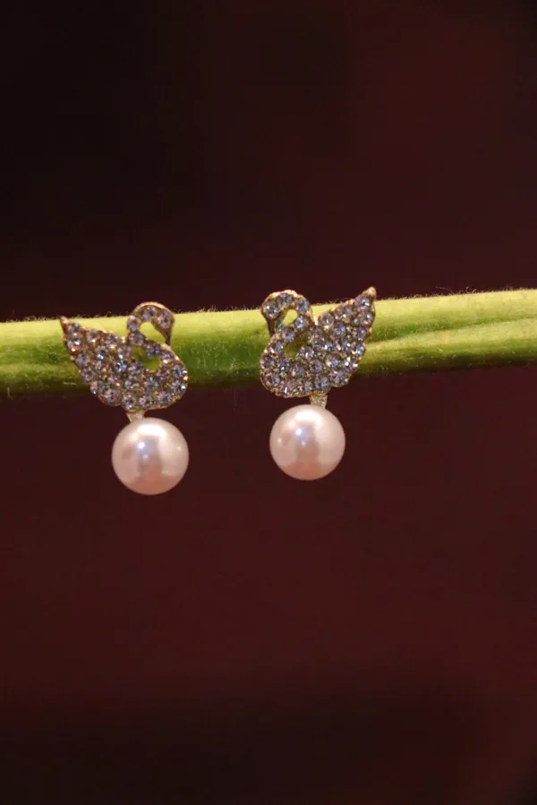 White_Alloy_Earrings_For_Women