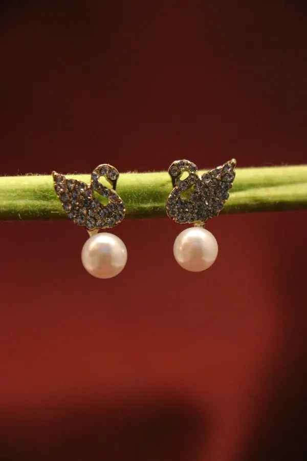 White_Alloy_Earrings_For_Women