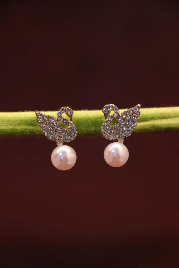 White_Alloy_Earrings_For_Women