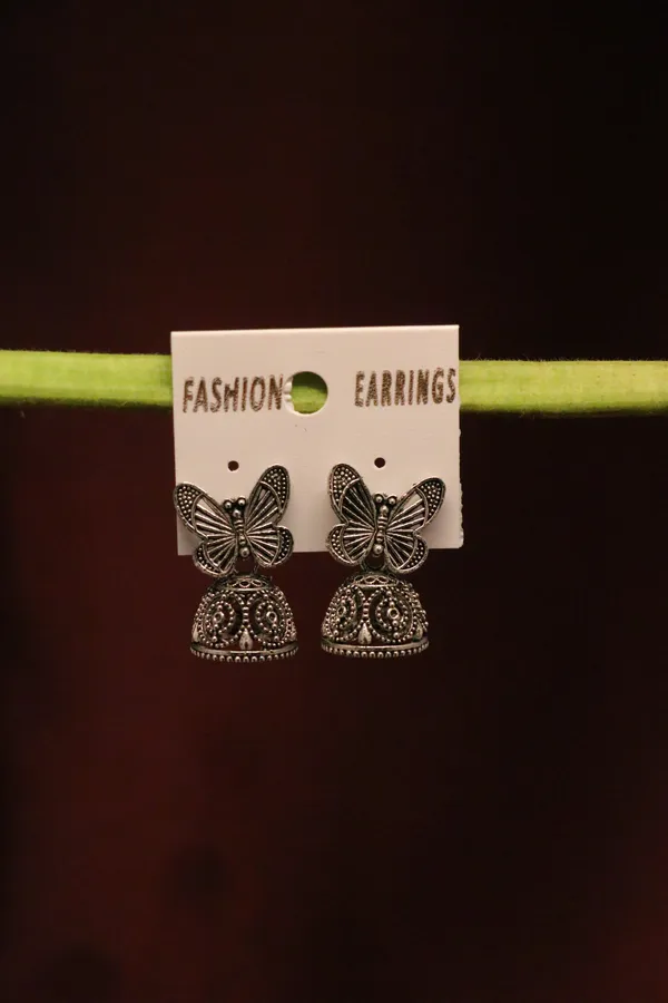 Brown_Alloy_Stud_Earrings_For_Women
