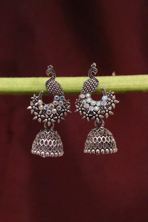 Silver_Alloy_Jhumka_Earrings_For_Women