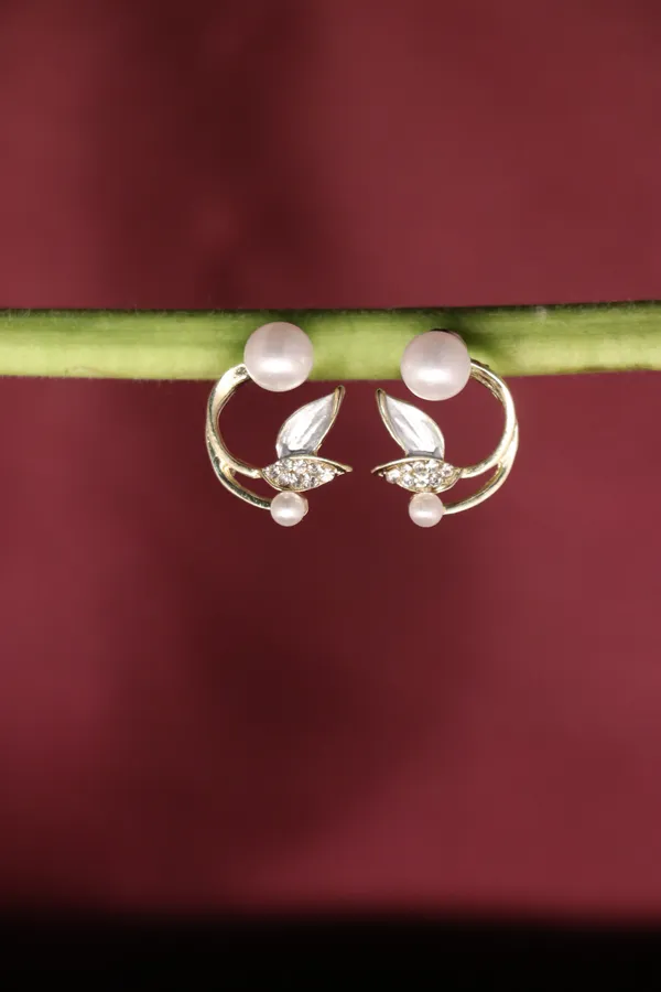White_Alloy_Earrings_For_Women