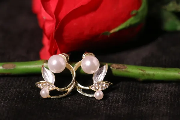 White_Alloy_Earrings_For_Women