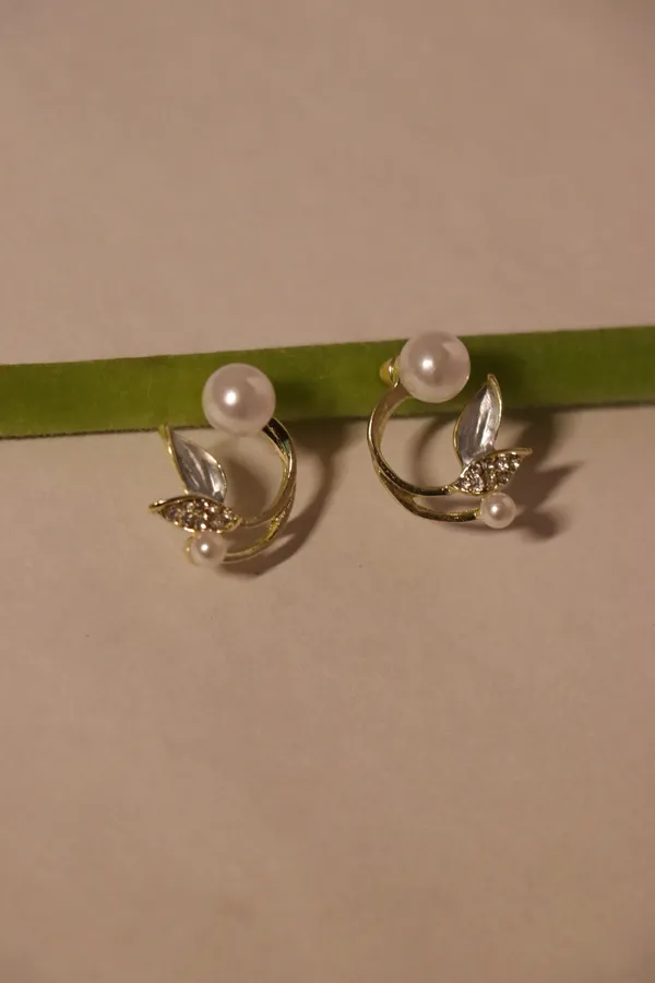 White_Alloy_Earrings_For_Women