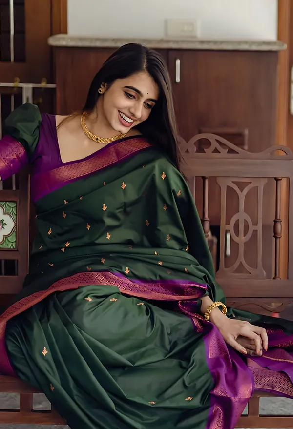 Multicolor_Banarasi_Woven_Self_Design_Saree_For_Women