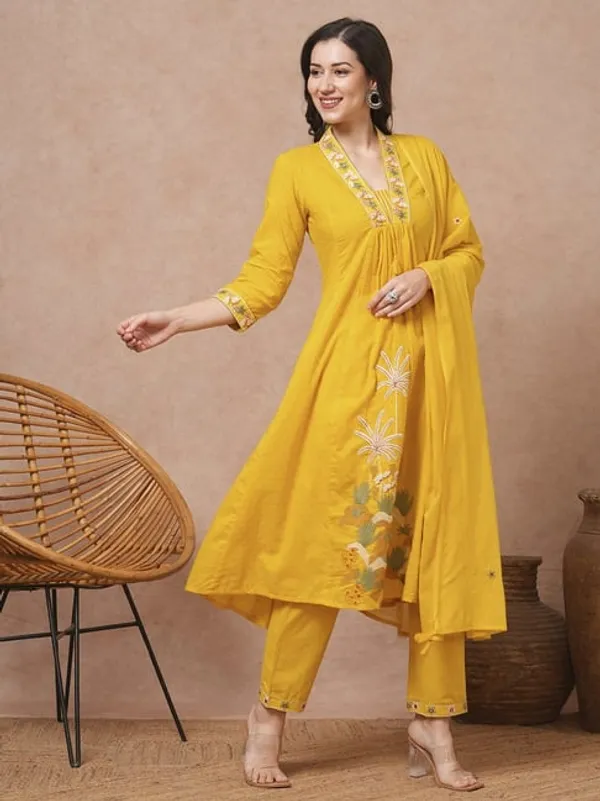 Aaliya_Yellow_Embroidered_Ram_Boota_Kurta_And_Pant_Set_With_Dupatta