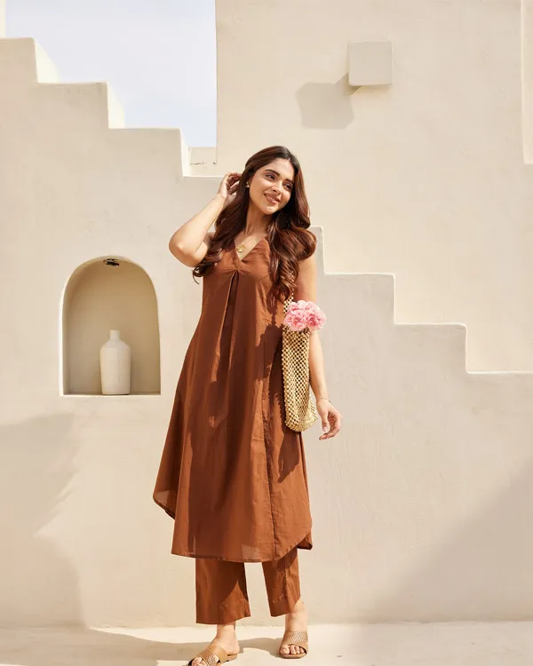 Brown_Kurta_Set