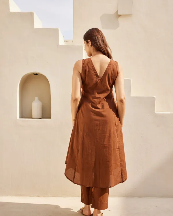 Brown_Kurta_Set