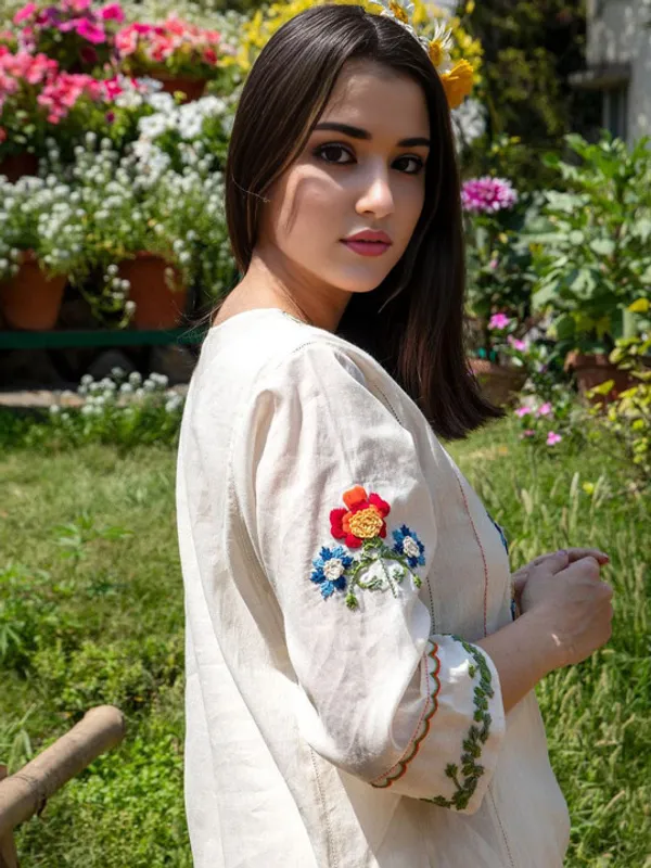 Off_White_Cotton_A_Line_Kurta_Set_For_Women