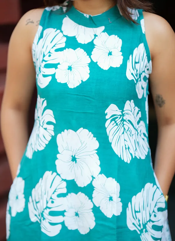 Green_Flower_Printed_Outwear_Cord_Set