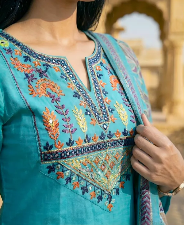 Sky_Blue_Cotton_Flex_Embroidered_Suit_With_Dupatta_For_Women
