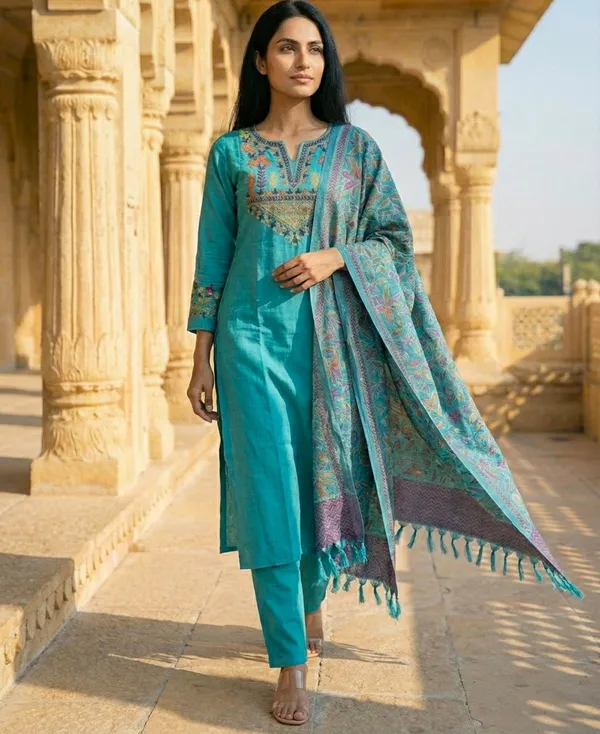 Sky_Blue_Cotton_Flex_Embroidered_Suit_With_Dupatta_For_Women