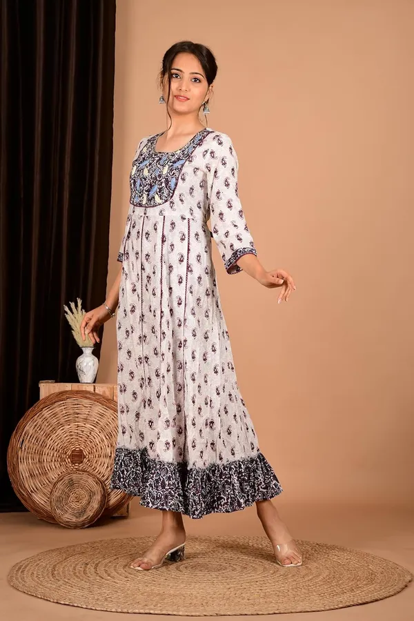 Purple_Cotton_Premium_Gown_Kurta_For_Women