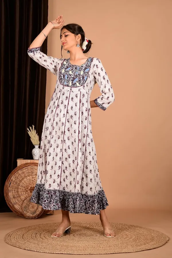 Purple_Cotton_Premium_Gown_Kurta_For_Women