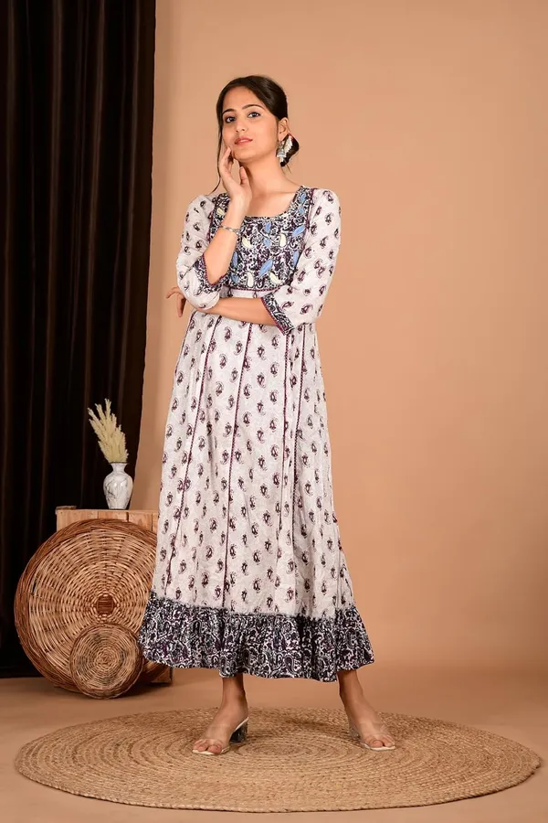 Purple_Cotton_Premium_Gown_Kurta_For_Women
