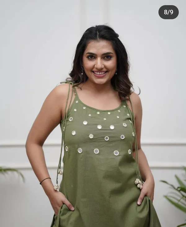 Green_Rayon_Premium_Kurta_Pant_Set_For_Women