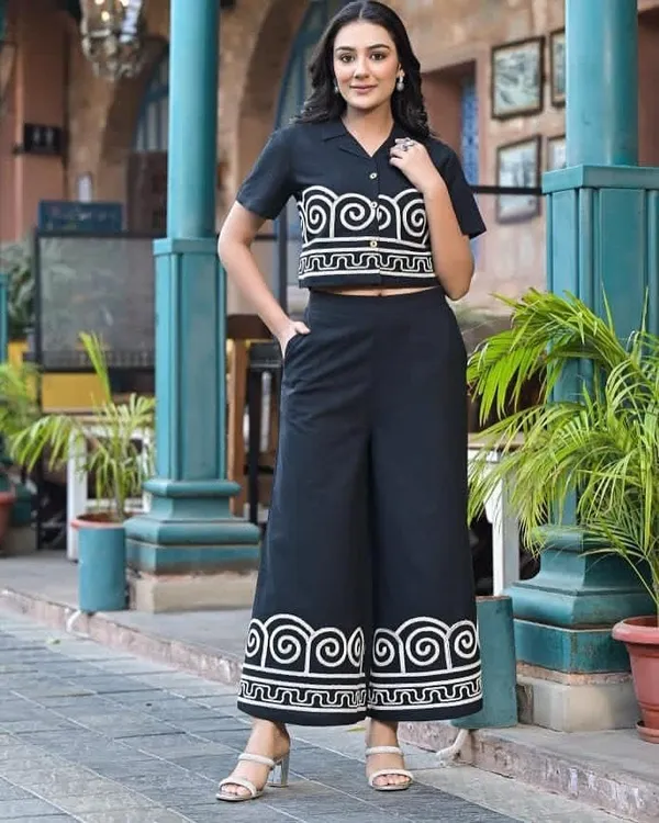 Black_Rayon_Premium_Co-Ord_Set_For_Women