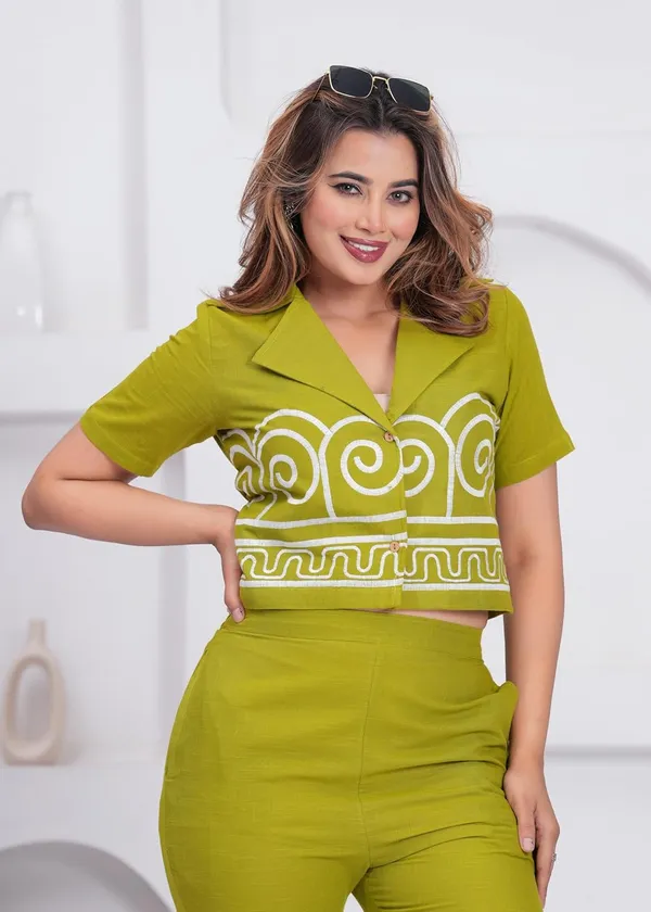 Light_Green_Rayon_Premium_Co-Ord_Set_For_Women