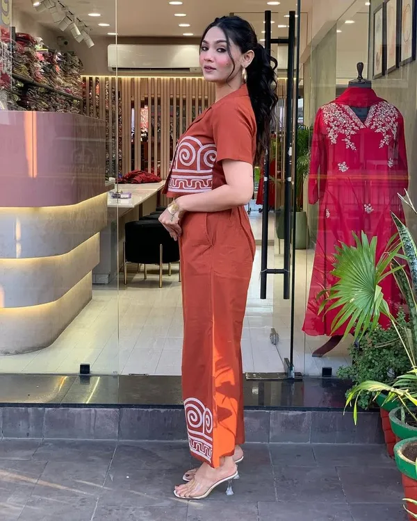 Rust_Rayon_Premium_Co-Ord_Set_For_Women