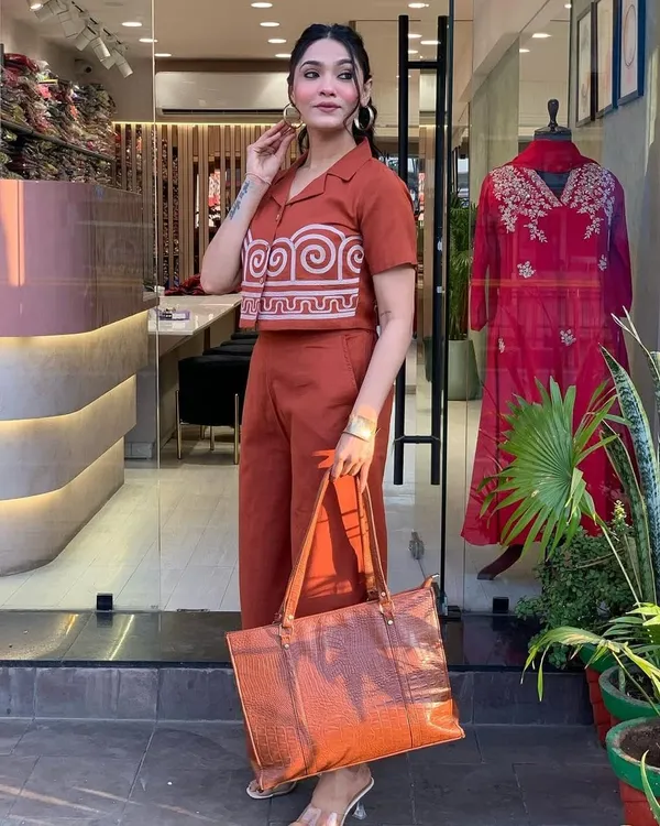 Rust_Rayon_Premium_Co-Ord_Set_For_Women