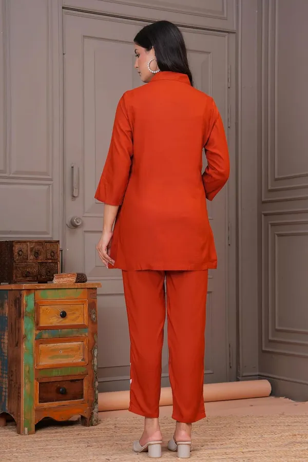 Rust_Cotton_Premium_Loungewear_Set_For_Women