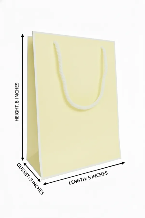 PACK_OF_10_Premium_Ivory_(Light_Yellow)_Gift_Bag_with_Rope_Handles