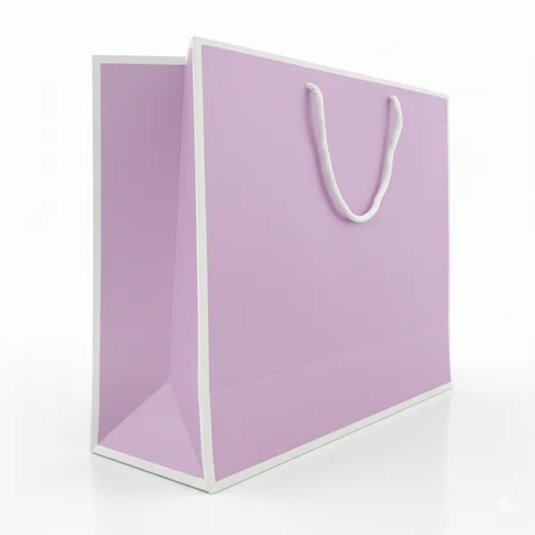 PACK_OF_10_Premium_Lavender_Gift_Bag_with_White_Border_&_Rope_Handles