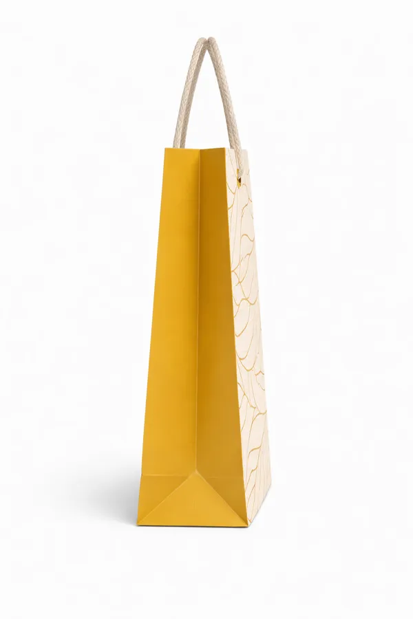 PACK_OF_10_Premium_Wooden_Gift_Bag_-_Mustard_Yellow_&_Natural_Finish