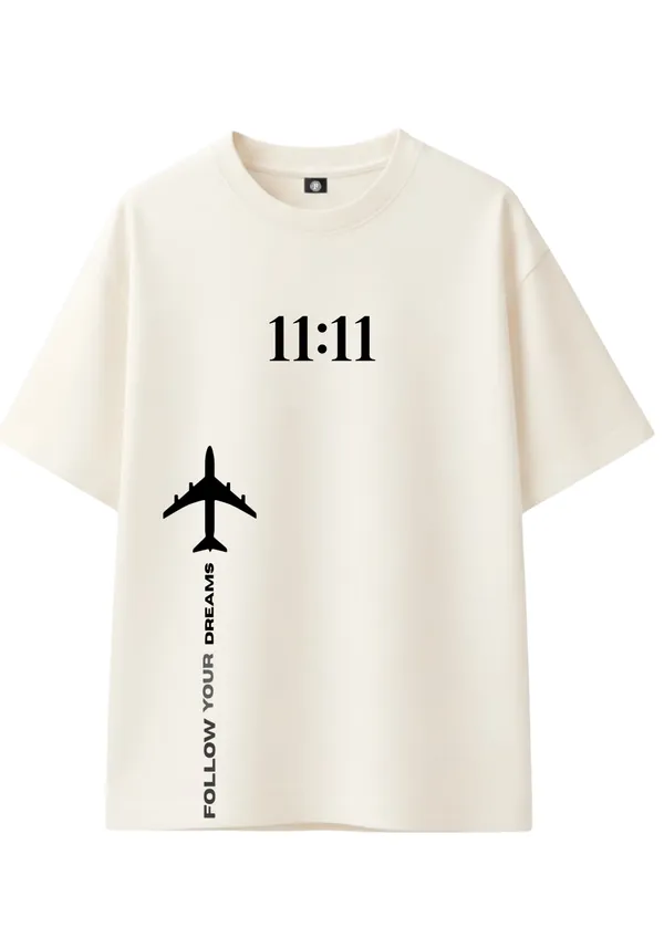 11:11_Oversized_Graphic_Print_Round_Neck_T_shirt
