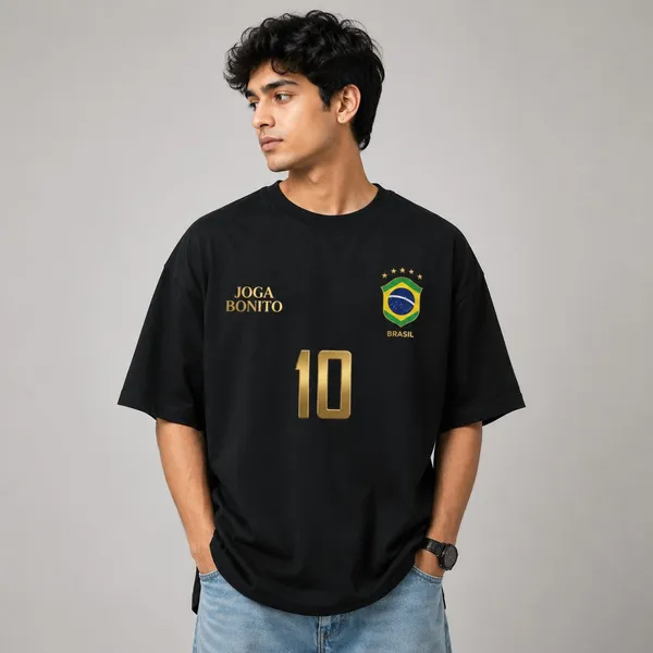Brazil_Joga_Bonito_Number_10_Gold_Edition_Oversized_Football_T-Shirt