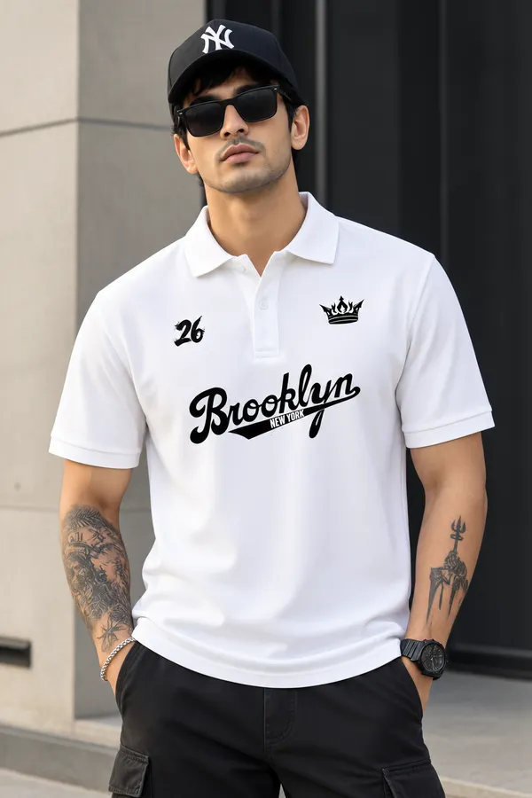 Giffy_Life_Brooklyn_Crown_Oversized_Polo_-_Crisp_White_Script_Typography_Streetwear_Polo_T-Shirt