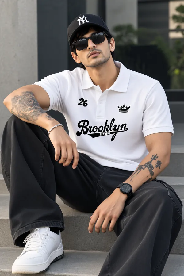 Giffy_Life_Brooklyn_Crown_Oversized_Polo_-_Crisp_White_Script_Typography_Streetwear_Polo_T-Shirt