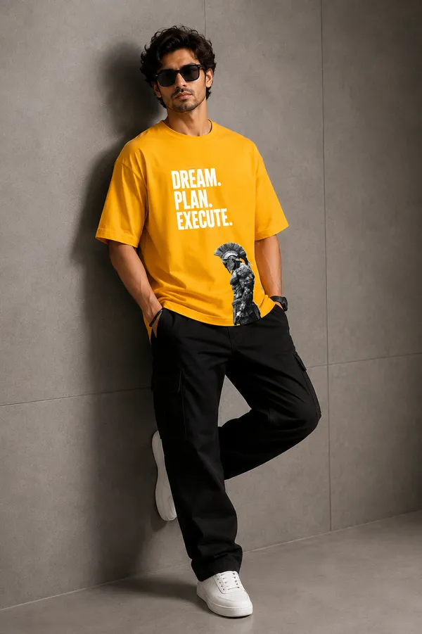 Giffy_Life_Dream_Plan_Execute_Oversized_Tee_-_Yellow_Spartan_Warrior_Motivational_Streetwear_T-Shirt