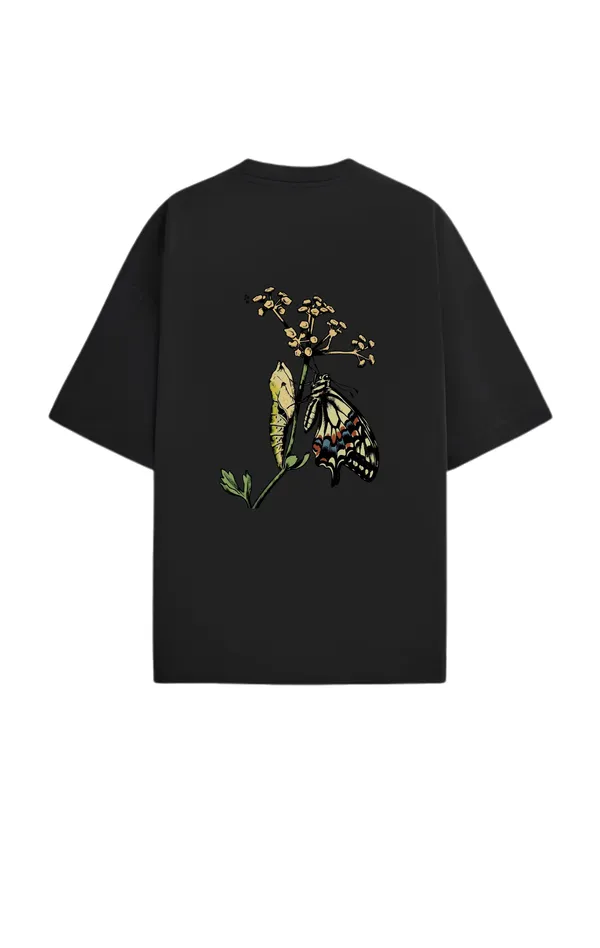 Giffy_Life_Flora_&_Fauna_Oversized_Tee_-_Black_Botanical_Caterpillar_Graphic_Streetwear_T-Shirt