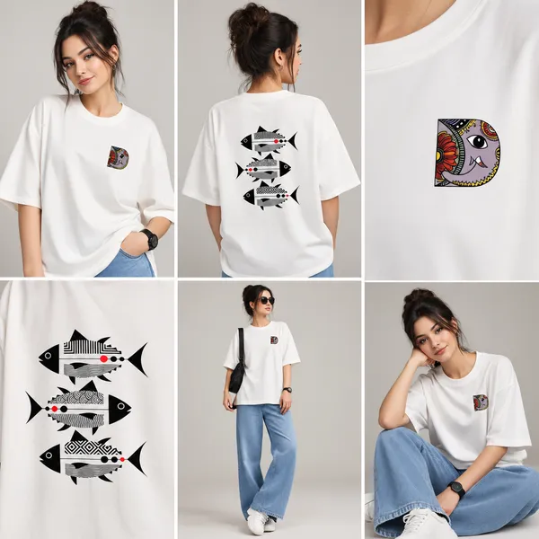Giffy_Life_Geometric_Graphic_Fish_Art_Oversized_Tee_-_Off-White_Folk_Elephant_&_Fish_Back_Print_Streetwear_T-Shirt
