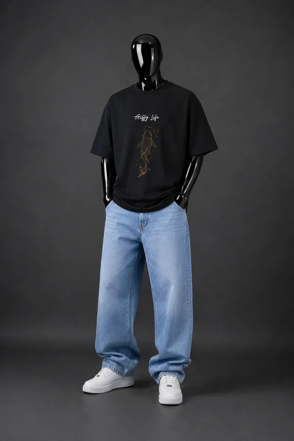 Giffy_Life_Golden_Koi_Oversized_Tee_-_Black_Minimalist_Japanese_Aesthetic_Streetwear_T-Shirt