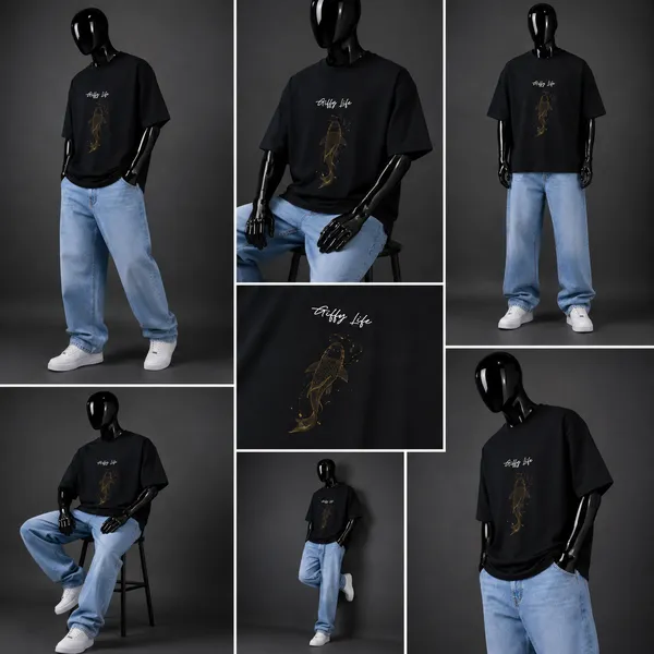 Giffy_Life_Golden_Koi_Oversized_Tee_-_Black_Minimalist_Japanese_Aesthetic_Streetwear_T-Shirt