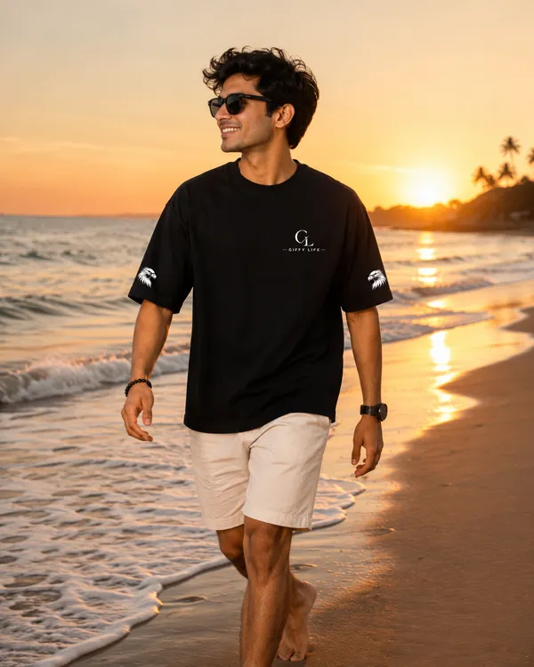 Giffy_Life_Graphic_Oversized_Round_Neck_T_shirt_in_Black_