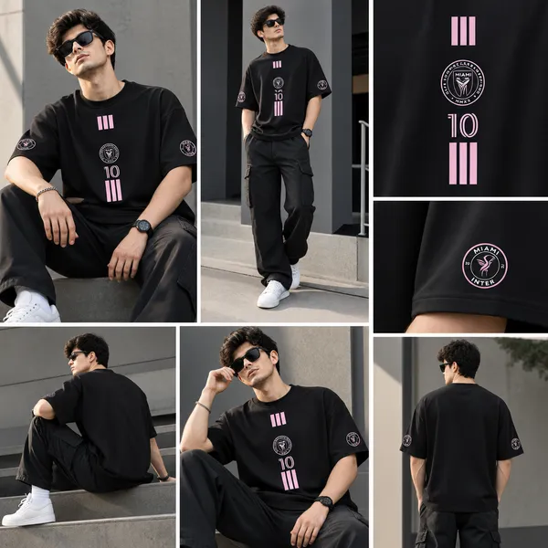 Giffy_Life_Inter_Miami_Messi_10_Oversized_Tee_-_Black_&_Pink_Football_Bloke-Core_Graphic_Streetwear_T-Shirt