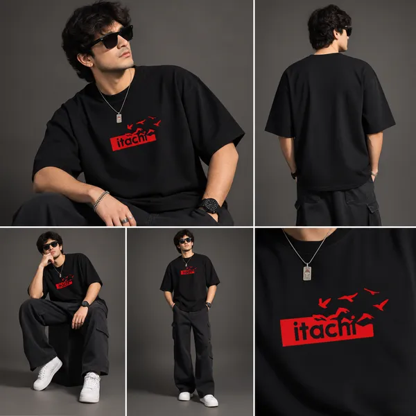 Giffy_Life_Itachi_Crows_Oversized_Tee_-_Black_&_Red_Anime_Printed_Graphic_Drop_Shoulder_Streetwear_T-Shirt