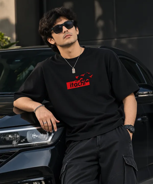 Giffy_Life_Itachi_Crows_Oversized_Tee_-_Black_&_Red_Anime_Printed_Graphic_Drop_Shoulder_Streetwear_T-Shirt