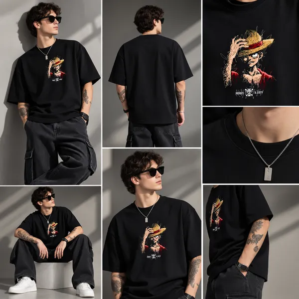 Giffy_Life_Luffy_Straw_Hat_Oversized_Tee_-_Black_One_Piece_Anime_Graphic_Streetwear_T-Shirt