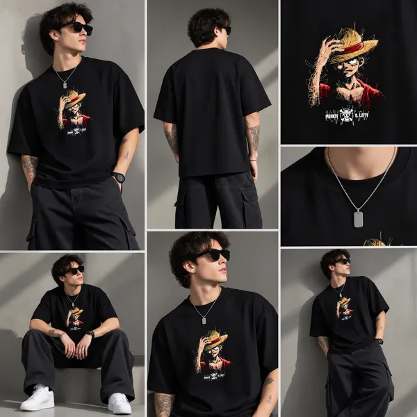 Giffy_Life_Luffy_Straw_Hat_Oversized_Tee_-_Black_One_Piece_Anime_Graphic_Streetwear_T-Shirt