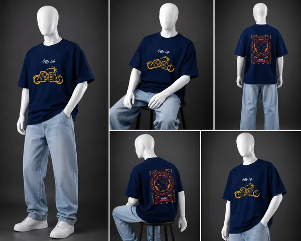 Giffy_Life_Panther_Rider_Oversized_Tee_-_Navy_Blue_Motorcycle_Biker_Back_Print_Streetwear_T-Shirt