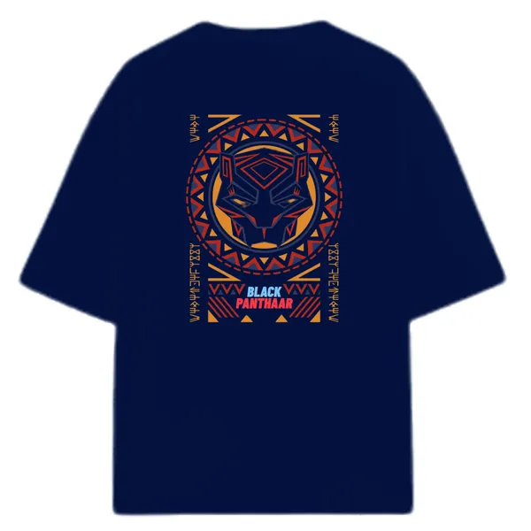Giffy_Life_Panther_Rider_Oversized_Tee_-_Navy_Blue_Motorcycle_Biker_Back_Print_Streetwear_T-Shirt