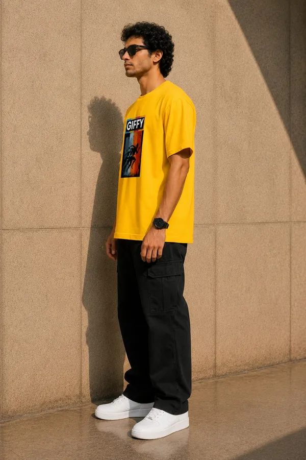 Giffy_Life_Sprinter_Oversized_Tee_-_Yellow_Retro_Athletic_Runner_Graphic_Streetwear_T-Shirt