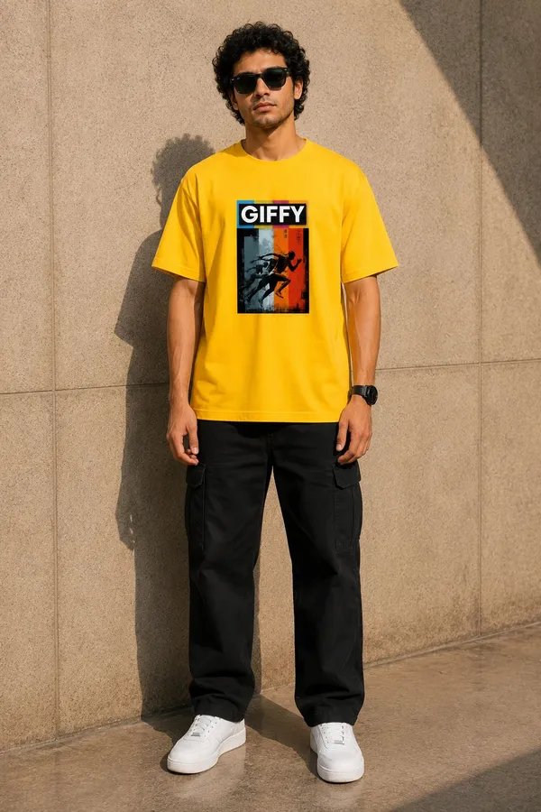 Giffy_Life_Sprinter_Oversized_Tee_-_Yellow_Retro_Athletic_Runner_Graphic_Streetwear_T-Shirt