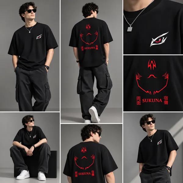 Giffy_Life_Sukuna_Cursed_Mark_Oversized_Tee_-_Black_Jujutsu_Kaisen_Anime_Back_Print_Streetwear_T-Shirt
