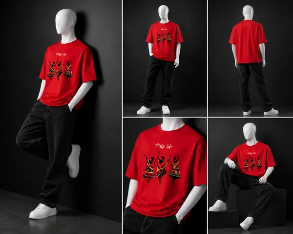 Giffy_Life_Tribal_Dancers_Oversized_Tee_-_Red_Folk_Art_Rhythm_Streetwear_T-Shirt