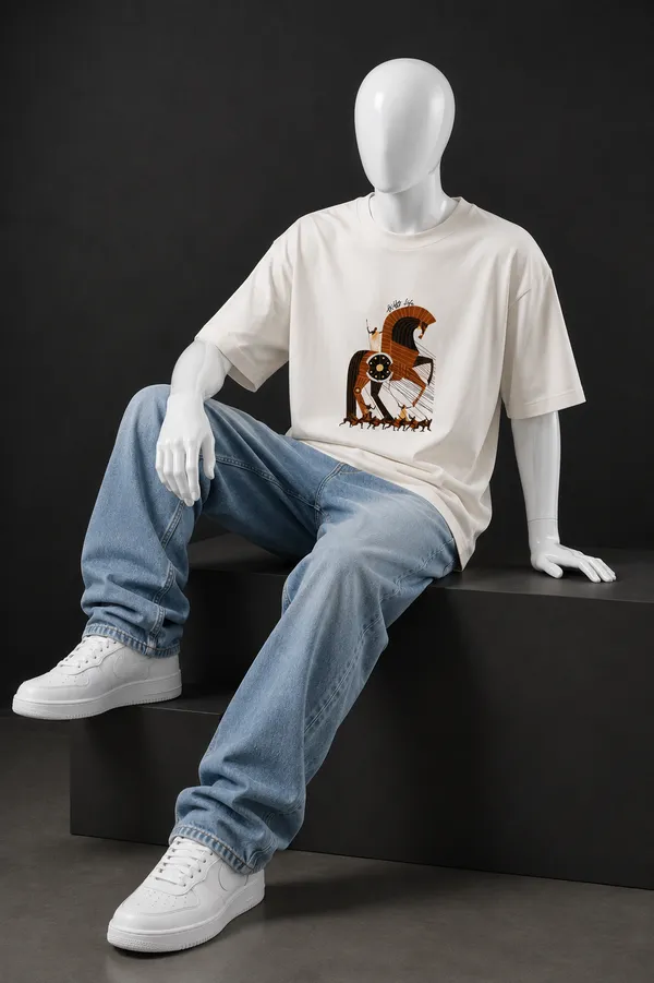Giffy_Life_Trojan_Horse_Oversized_Tee_-_Off-White_Greek_Mythological_Art_Streetwear_T-Shirt